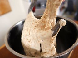 How to knead dough in a stand mixer