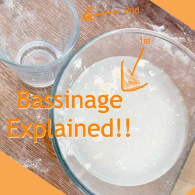 How Bassinage works on bread baking