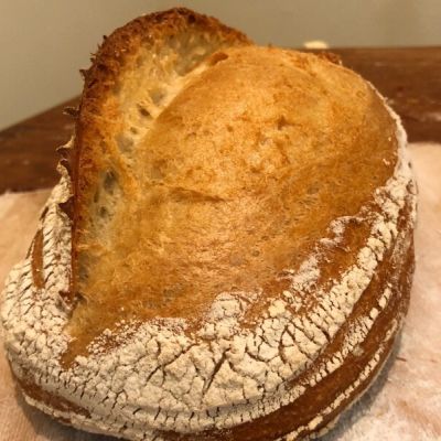how to get an ear on sourdough bread