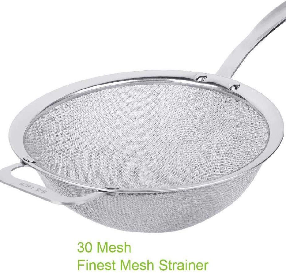 Stainless Steel 18/8 Mesh Strainer