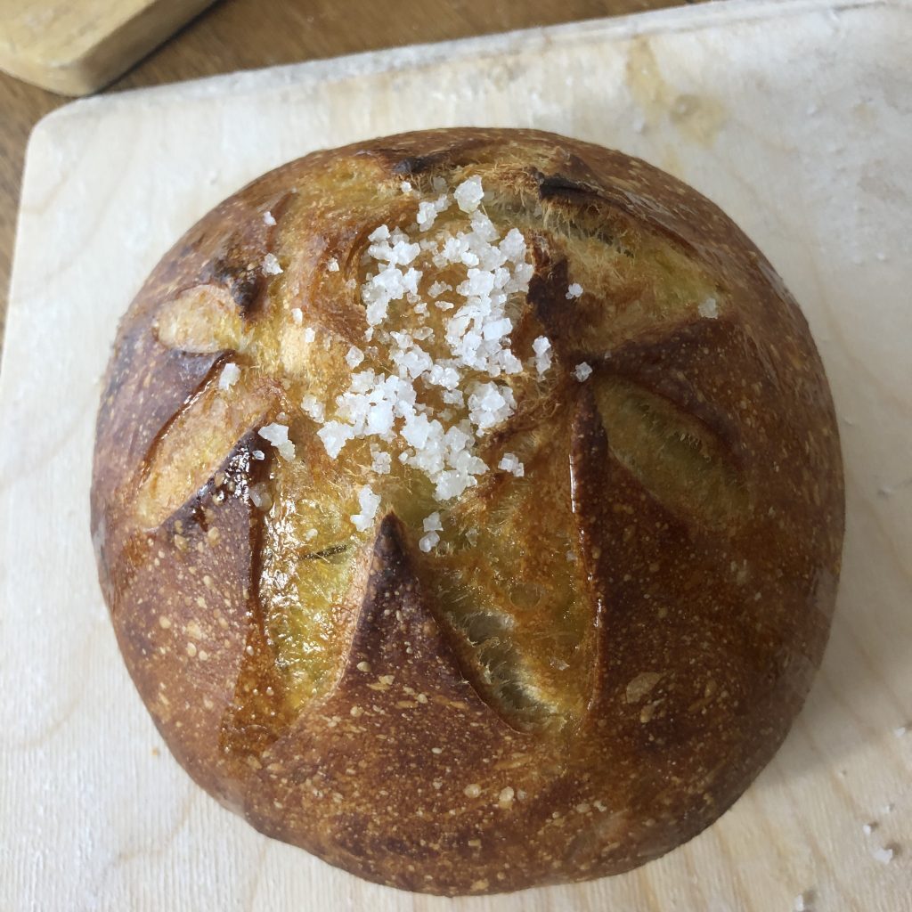 Italian Rosemary Sourdough Bread Recipe (Pane Marino)