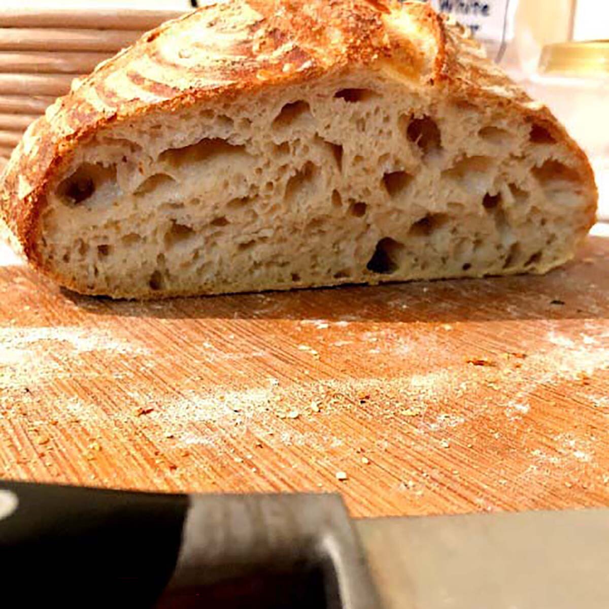 The Importance of a Ripe Sourdough Starter 1 Bread made with an active sourdough starter