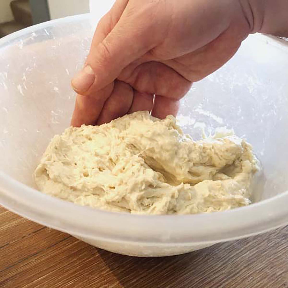 Autolyse in Sourdough 1 Sourdough autolyse