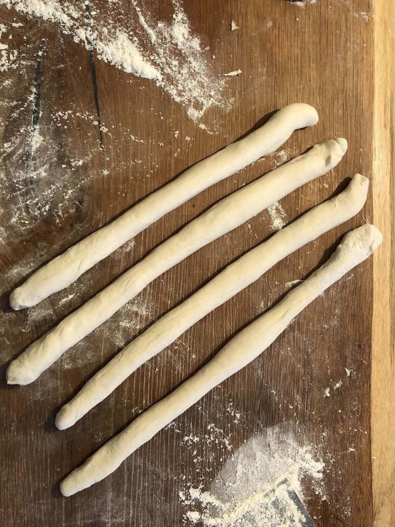 Shaping a plait 2
