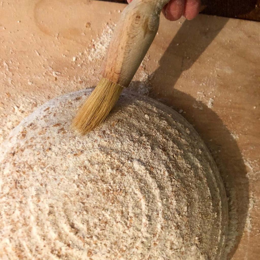 removing the flour