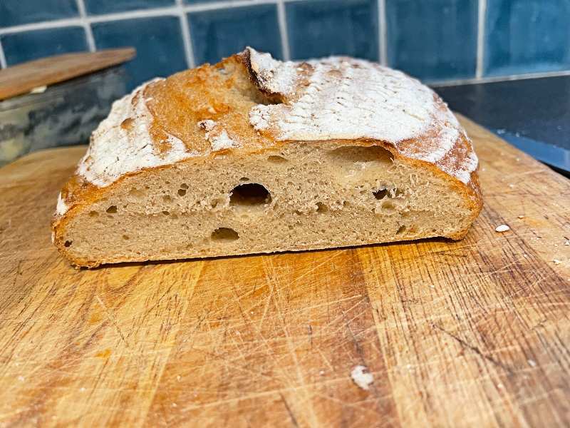Sourdough bread too dense