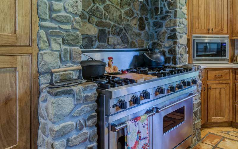 A domestic oven