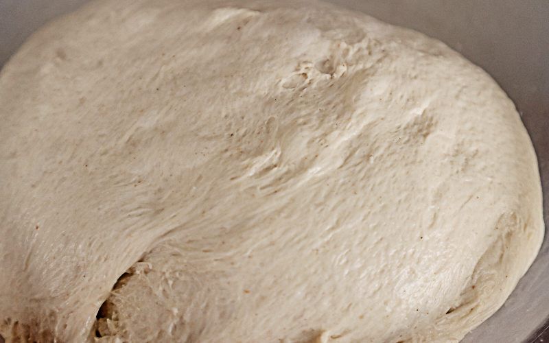 Dough that is over-fermented